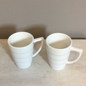 Frank Lloyd Wright Guggenheim Collection Ribbed Coffee Mug - Set of 2